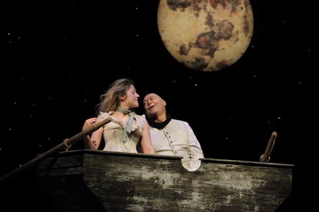 Emily Rose as Duckling Smith and Garry Robson as Midshipman Harry Brewer.