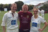 Fred’s son, James Clark, Chris Wilder and Vicky Clark