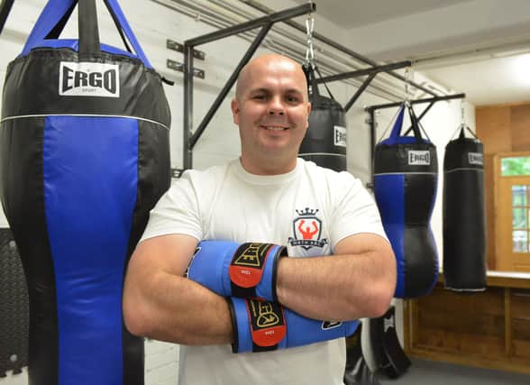 Darren Coward of Wath Amateur Boxing Club