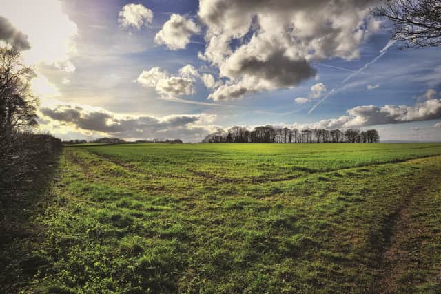 Proposed Fracking site at Harthill off Common Lane. 170418-1