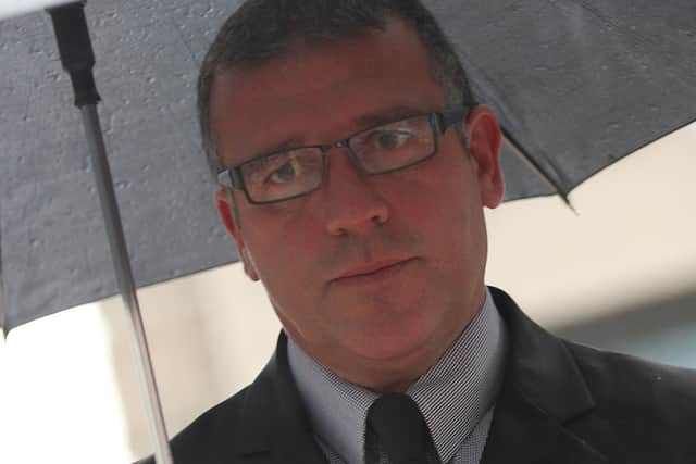 THE REAL CRIMINAL: Adrian Pogmore. Picture by Alex Roebuck