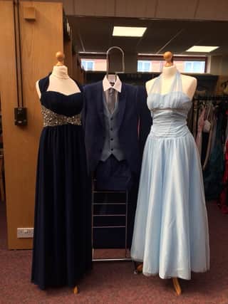Some of the prom outfits on offer