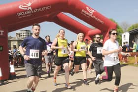 The first Rotherham 10k town centre run