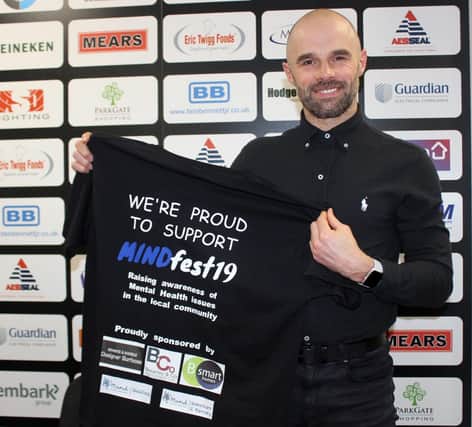 Millers boss Paul Warne backing the MINDfest event.