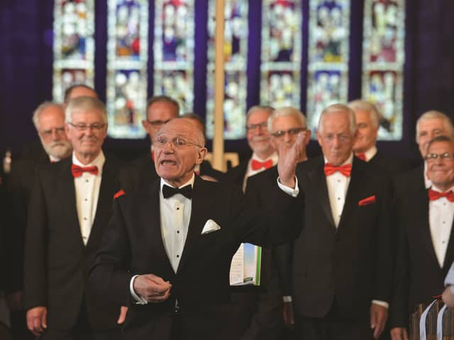 Thurnscoe Male Voice Choir in action