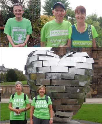 Pictured are some of the volunteers taking part in ‘Samarathon’ in July 2020, raising funds for Rotherham Samaritans.