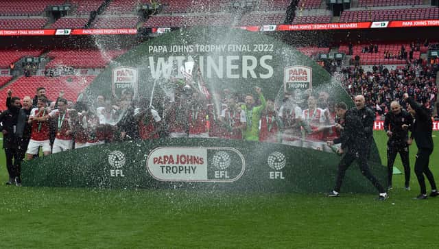 Wembley winners. Picture by Dave Poucher