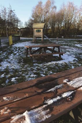 Wickersley Park was hit last week by reported arsonists