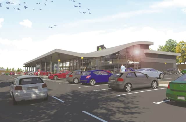 An artist's impression of what the services would look like