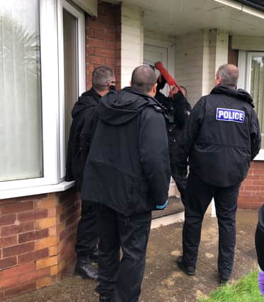 Police raided multiple homes in Mexborough and Denaby this morning