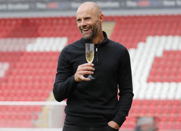 A champagne moment for Paul Warne