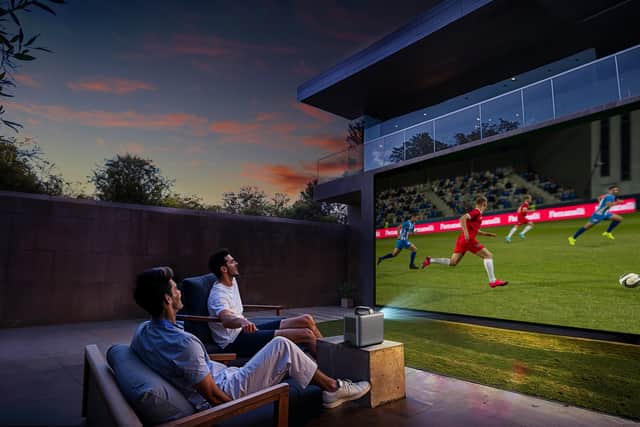The Cosmos can be used indoors or outdoors