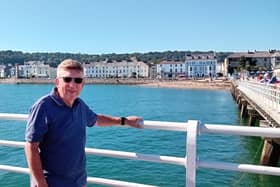 Peter Ellis, 69, was diagnosed with prostate cancer after an unlucky golf injury. 