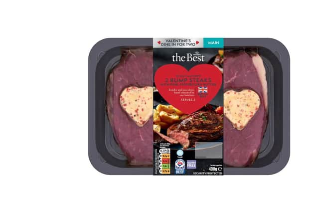 Steak on Valentine's Night is the law, isn't it?