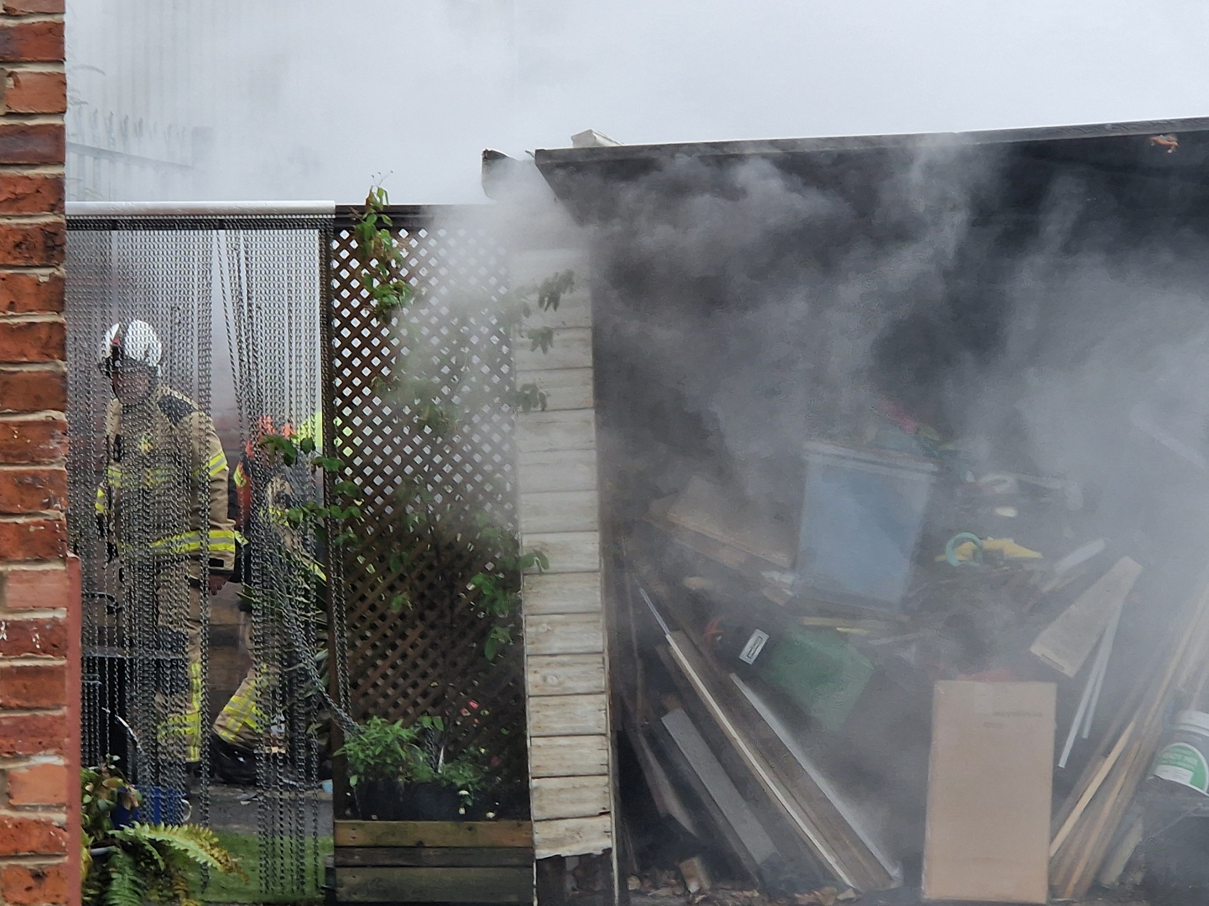 Avoid the area warning issued as Rotherham road near school closed by fire