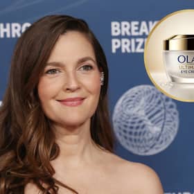 Drew Barrymore has previously described the Olay Eyes Ultimate Eye Cream as one of her favourite beauty products for brighter-looking under-eyes.