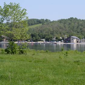 Water park at Rother Valley Country Park