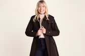 TOG24 Alva Womens Waterproof Trench Coat - Chocolate Brown