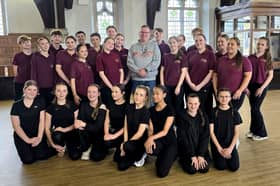 RTSA Into The Woods cast with Ian Gude 
