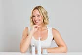 Kimberley Walsh has teamed up with Pure Tone Aesthetics to launch her first skincare collection, a three-step range featuring plant-derived polynucleotides.