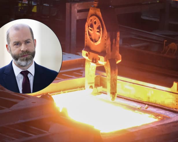 Business Secretary Jonathan Reynolds said the Government would develop a proposal for the public acquisition of Speciality Steel UK.