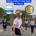 Ollie Welsh in the advert for Tesco 