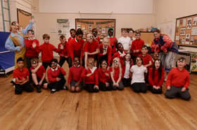Pantomime workshops at Rawmarsh Ashwood School 