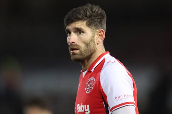 Fleetwood Town hitman Ched Evans is lying in wait for Rotherham United