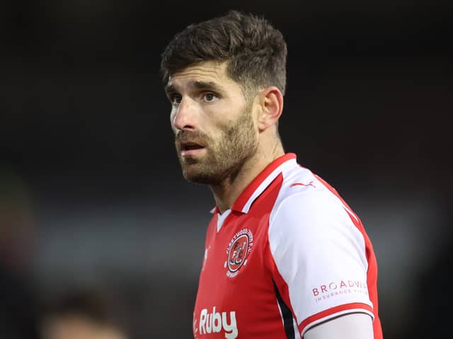 Fleetwood Town hitman Ched Evans is lying in wait for Rotherham United