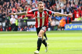 Former Rotherham United target Billy Sharp during his time with Sheffield United