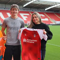 Gruelling times ahead for teen Rotherham United supporter Ollie - but it's all for good causes