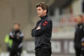 Rotherham United head coach Alex Bruce