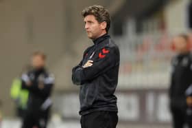 Rotherham United head coach Alex Bruce