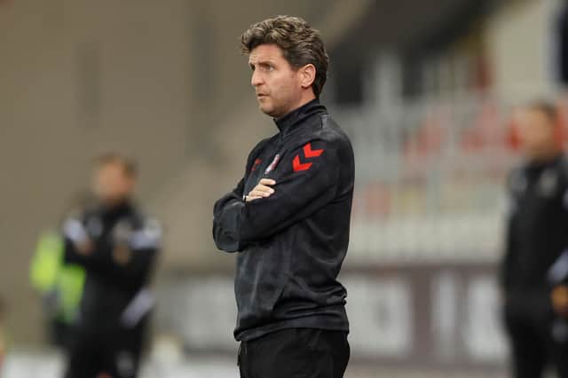 Rotherham United head coach Alex Bruce
