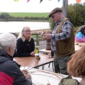 Willow weaving at Thrybergh Country Park's Creative Weekend