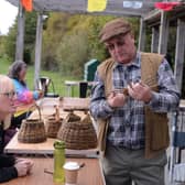 Willow weaving at Thrybergh Country Park's Creative Weekend