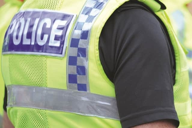 Police pursued a car from Derbyshire which failed to stop