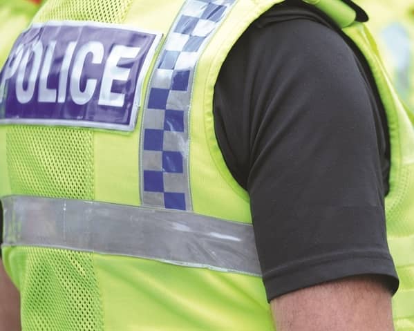 Police pursued a car from Derbyshire which failed to stop
