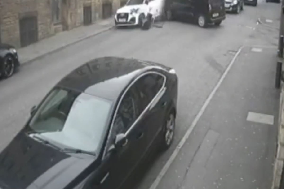 Rotherham teen driver crashed into THREE vehicles & forced people to jump out of way in escape bid