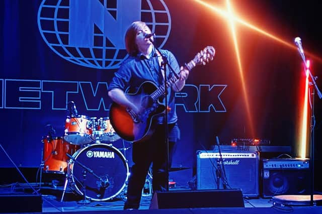 Dan performing at Network in Sheffield