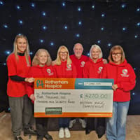 Rotherham fundraisers 'on song' to the tune of more than £4,000 for charity