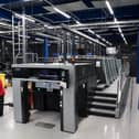 One of the Heidelberg Speedmaster XL106-8P printing presses