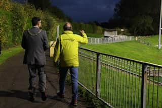 Mayor of Rotherham Cllr Haroon Rashid is shown around Herringthorpe Athletics Stadium