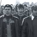 Cortonwood miners pictured marching back to work in 1985