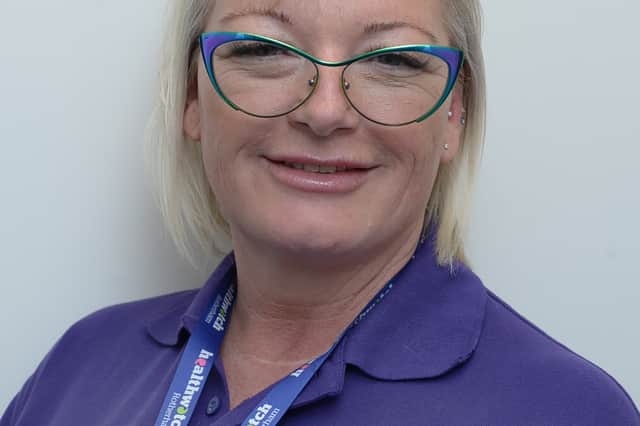 Healthwatch Rotherham manager Kym Gleeson.