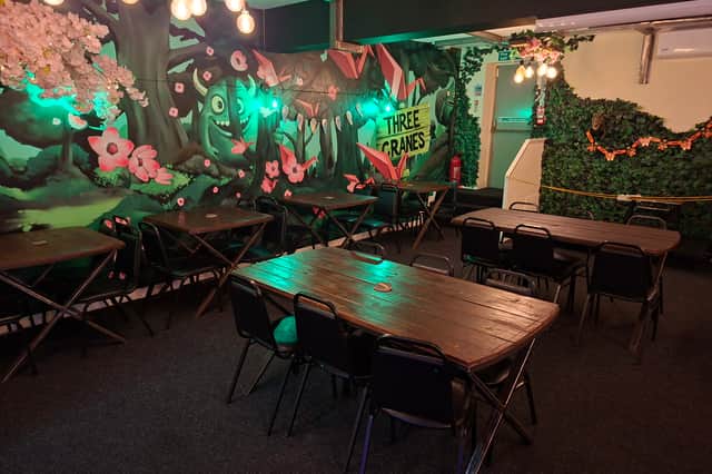 The Three Cranes' modern interior