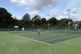 Courts: The superb facilities at Moorgate.