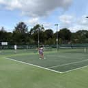 The facilities at Moorgate Tennis Club