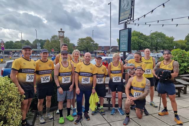 Striders looking menacing at the Wickersley Chase