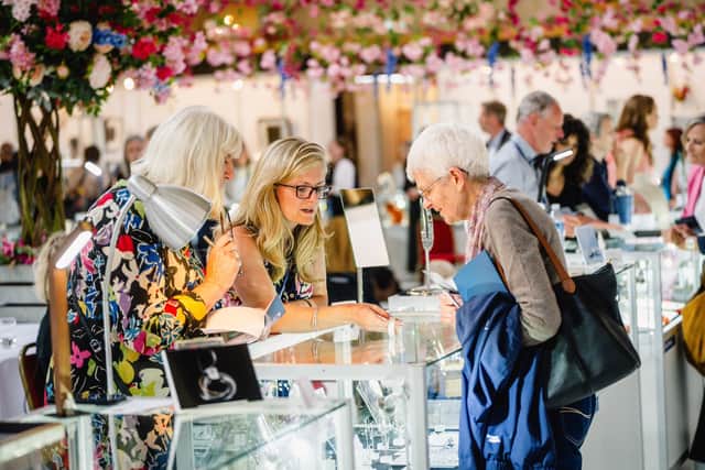 Some of the UK’s finest makers will be displaying their handcrafted gold, silver, platinum and gemstone collections in Wentworth Woodhouse's State Dining Room, where King George V and Queen Mary dined in 1912